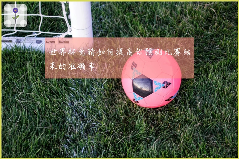世界杯竞猜如何提高你预测比赛结果的准确率